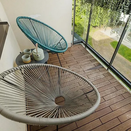 Lanciego - Przytulny Z Osobna Sypialna, Balkon, Wi-fi, Natolin, Ursynow Varšava